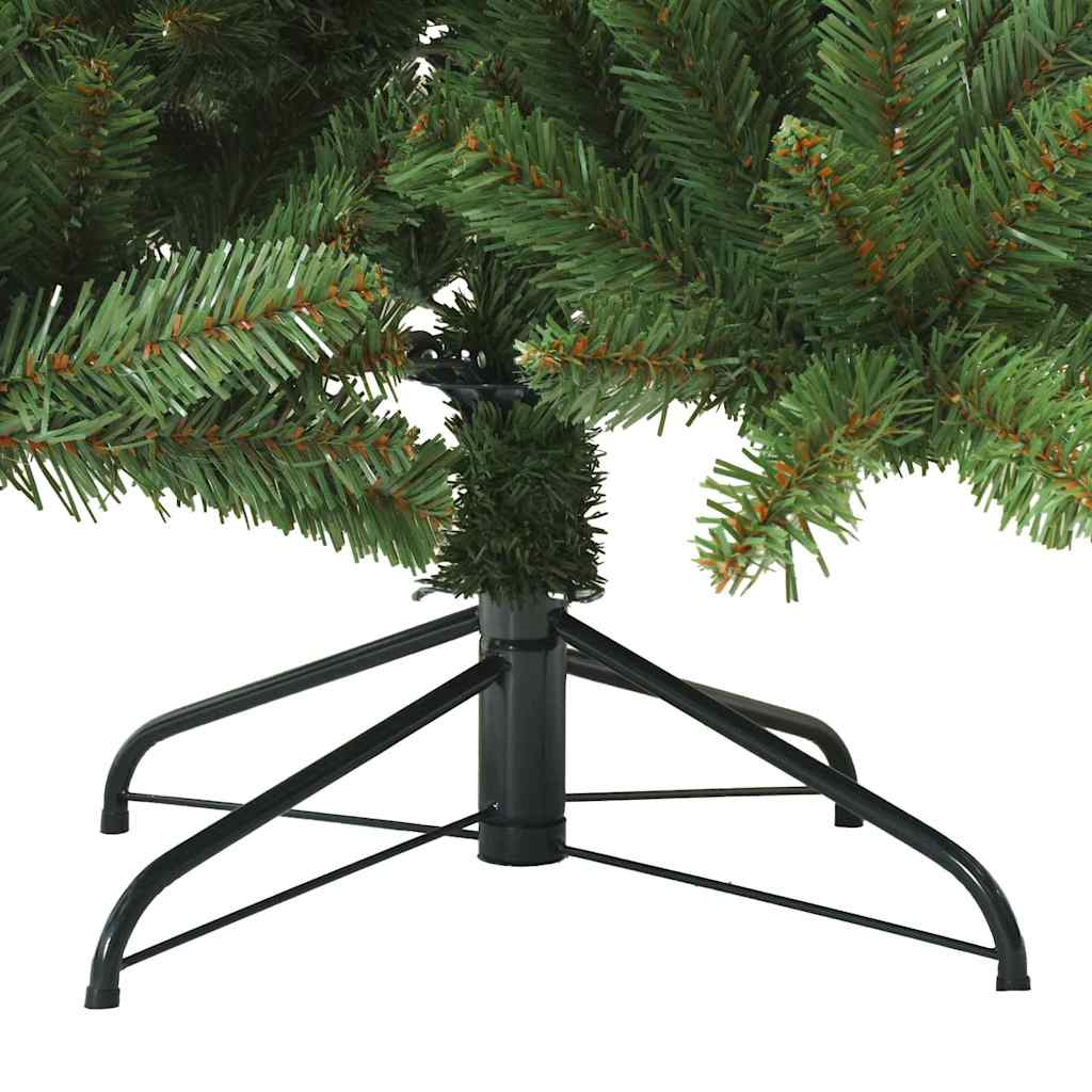 Kunstmatige Inklapbare Kerstboom Groen 240 Cm Pvc, Staal
