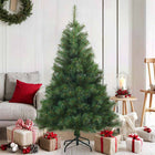 Artificial Collapsible Christmas Tree Green 150 cm PVC, steel