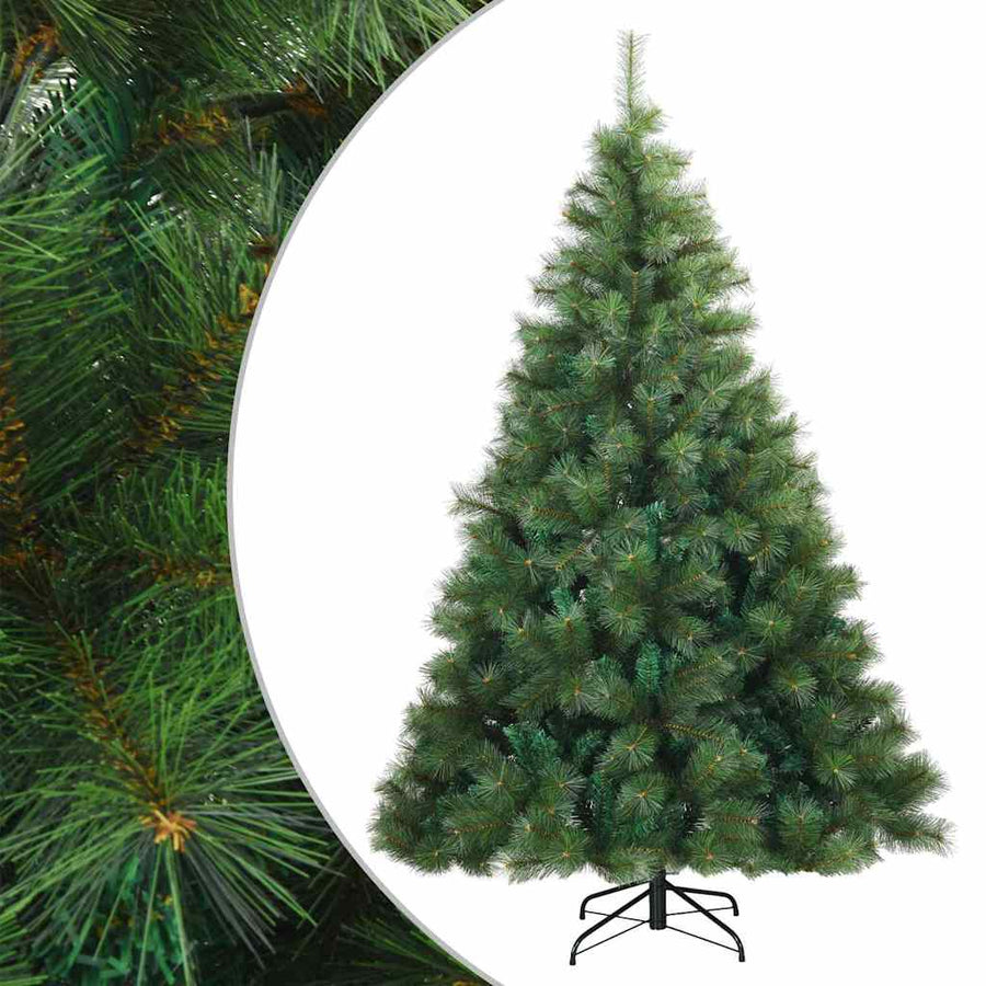 Kunstmatige Inklapbare Kerstboom Pvc, Staal 210 cm
