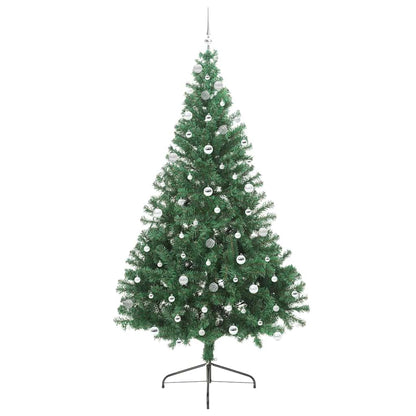 Kunstmatig Voorverlicht Kerstboom met 300 LED Groen 240 cm PVC