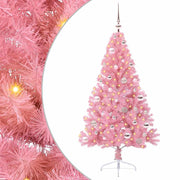 Kunstkerstboom 150 cm roze met 150 LED