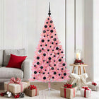 Kerstboom 180 cm roze 300 LED