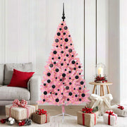 Kerstboom 180 cm roze 300 LED