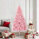 Kunstkerstboom roze 180 cm 300 LED