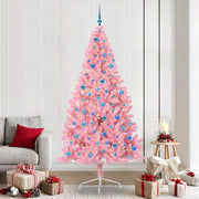 Kunstkerstboom 240 cm roze met 300 LED
