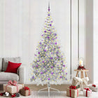 Kerstboom 240 cm zilver met 300 LED