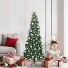 Hoekkerstboom 180 cm groen met 300 LED