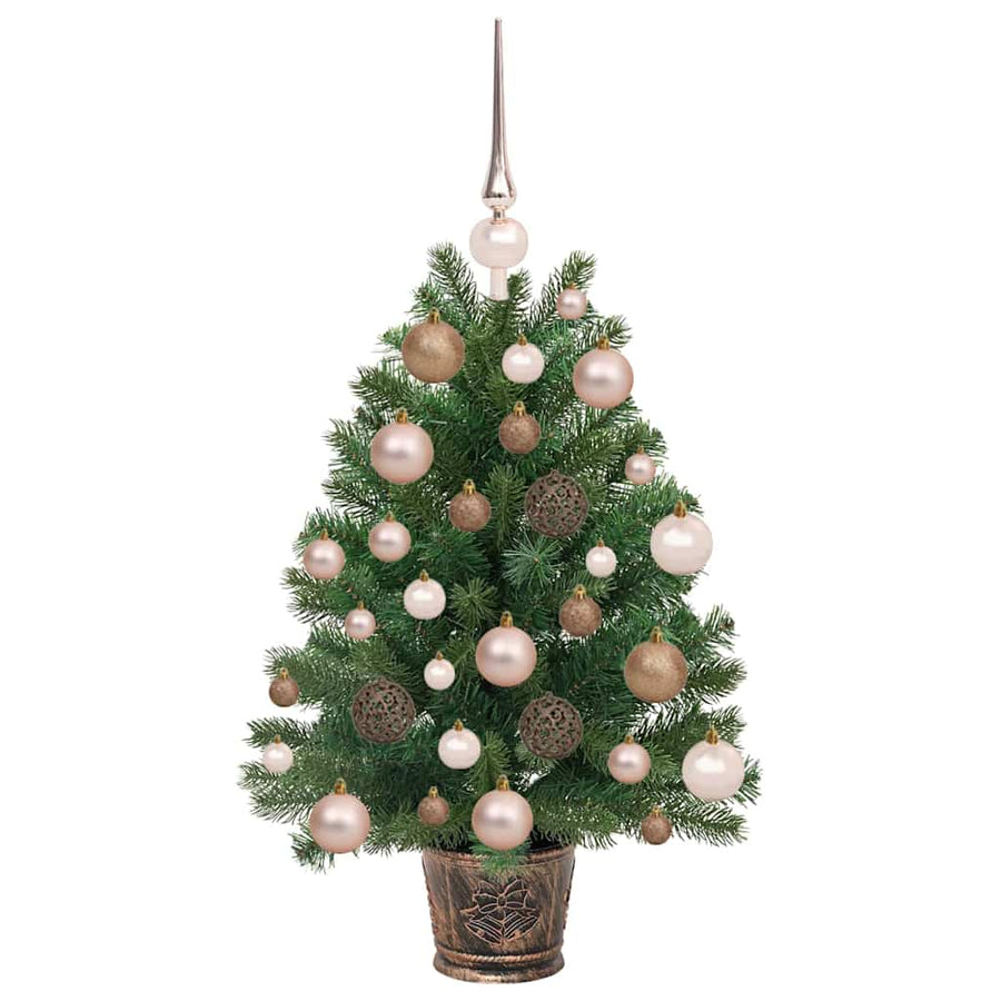 Kunstkerstboom met 150 LED met standaard Groen 75 cm PE en PVC