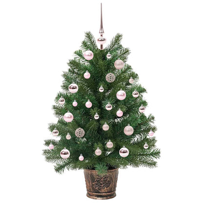 Kunstkerstboom met 150 LED met standaard Groen 95 cm PE en PVC