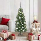 Kunstkerstboom 120 cm met 150 LED groen