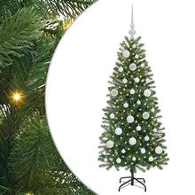 Kunstkerstboom met 150 LED met standaard Groen 120 cm PE en PVC