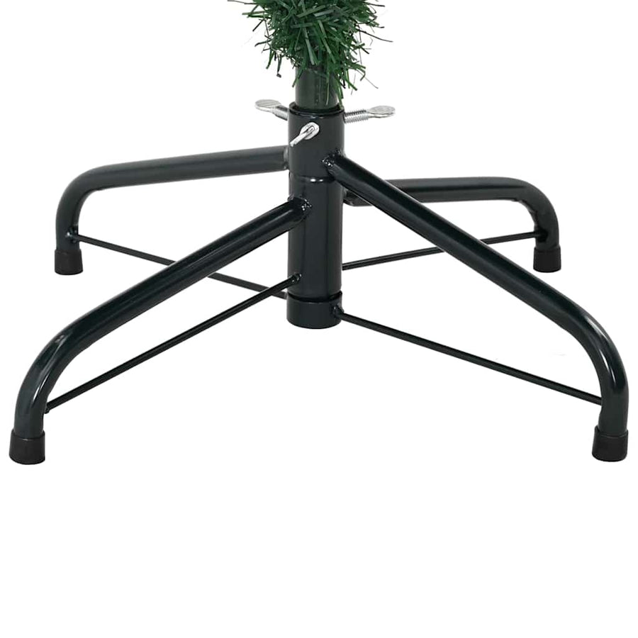 Kunstkerstboom met 150 LED met standaard Groen 150 cm PE en PVC