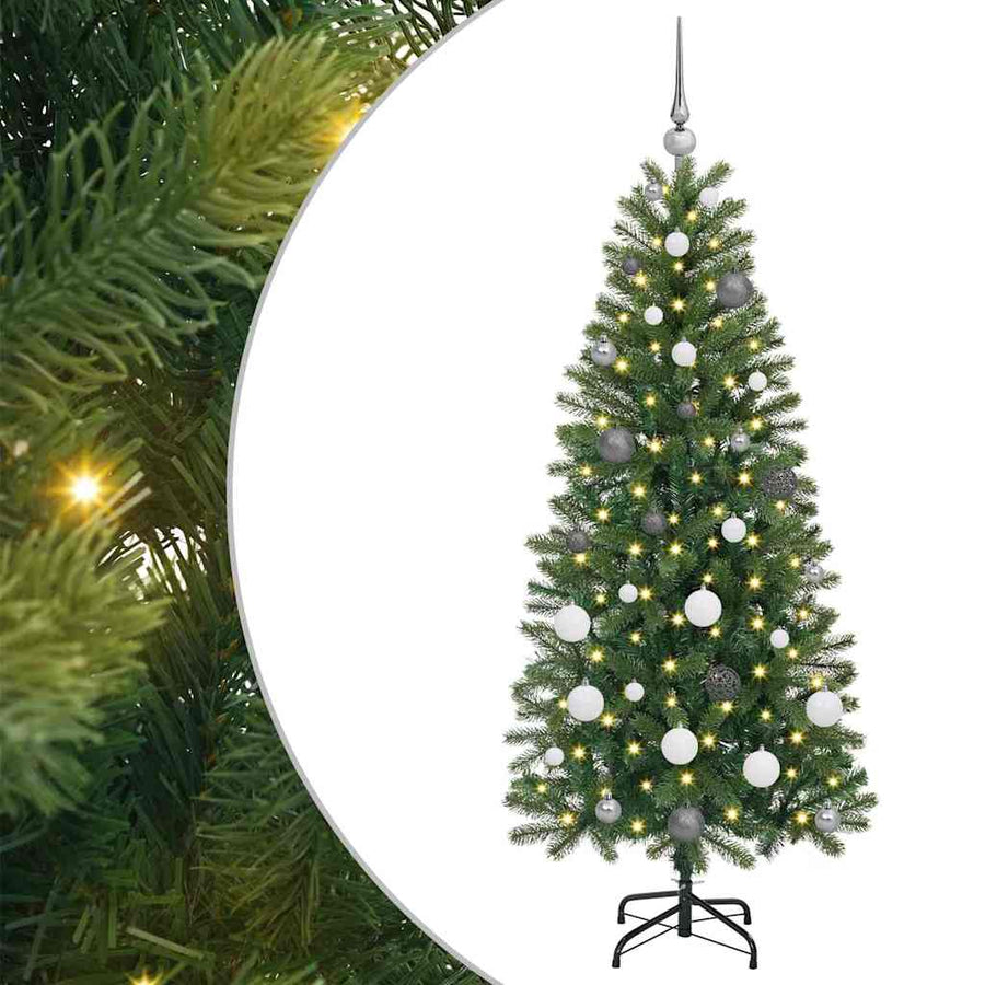 Kunstkerstboom Groen 150 cm PE en PVC