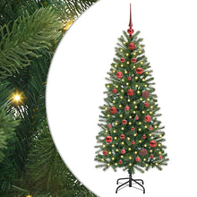 Kunstkerstboom met 150 LED met standaard Groen 150 cm PE en PVC