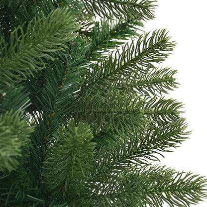 Kunstkerstboom met 150 LED met standaard Groen 150 cm PE en PVC