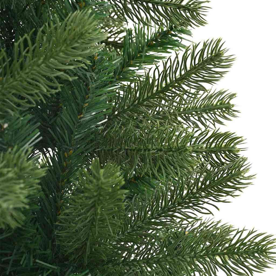 Kunstkerstboom met 150 LED met standaard Groen 150 cm PE en PVC