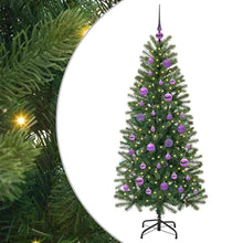 Kunstkerstboom met 150 LED met standaard Groen 150 cm PE en PVC