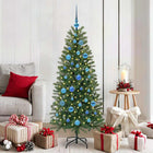 Artificial Christmas Tree with 150 LED with stand Green 150 cm PE and PVC
