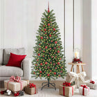 Kunstkerstboom 180 cm groen met 300 LED