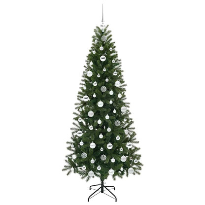 Kunstkerstboom met 300 LED met standaard Groen 180 cm PE en PVC