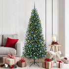 Kunstkerstboom 180 cm groen met 300 LED