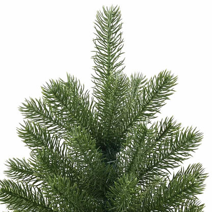 Kunstkerstboom met 300 LED met standaard Groen 210 cm PE en PVC