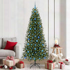 Kunstkerstboom 210 cm groen met 300 LED