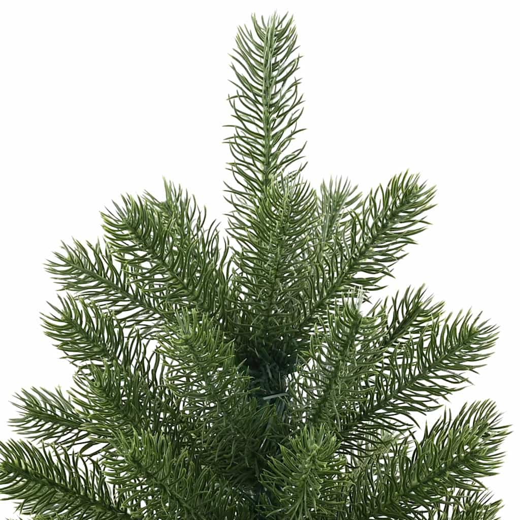 Kunstkerstboom met 300 LED met standaard Groen 240 cm PE en PVC