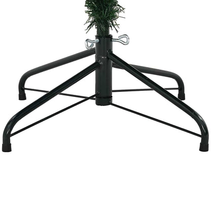 Kunstkerstboom met 300 LED met standaard Groen 240 cm PE en PVC