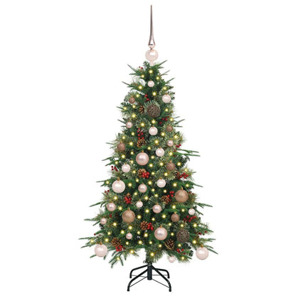Kunstmatige Inklapbare Kerstboom Groen 120 cm PE en PVC
