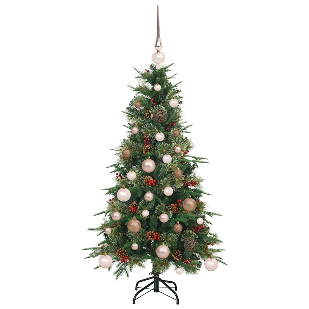 Kunstmatige Inklapbare Kerstboom Groen 120 cm PE en PVC