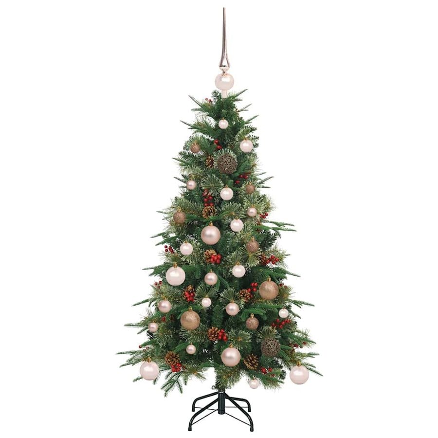 Kunstmatige Inklapbare Kerstboom Groen 120 cm PE en PVC