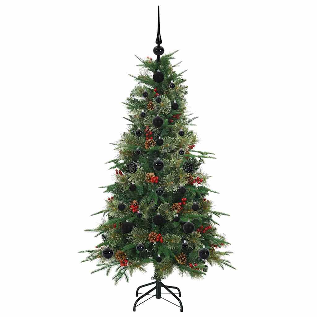 Kunstmatige Inklapbare Kerstboom Groen 120 cm PE en PVC