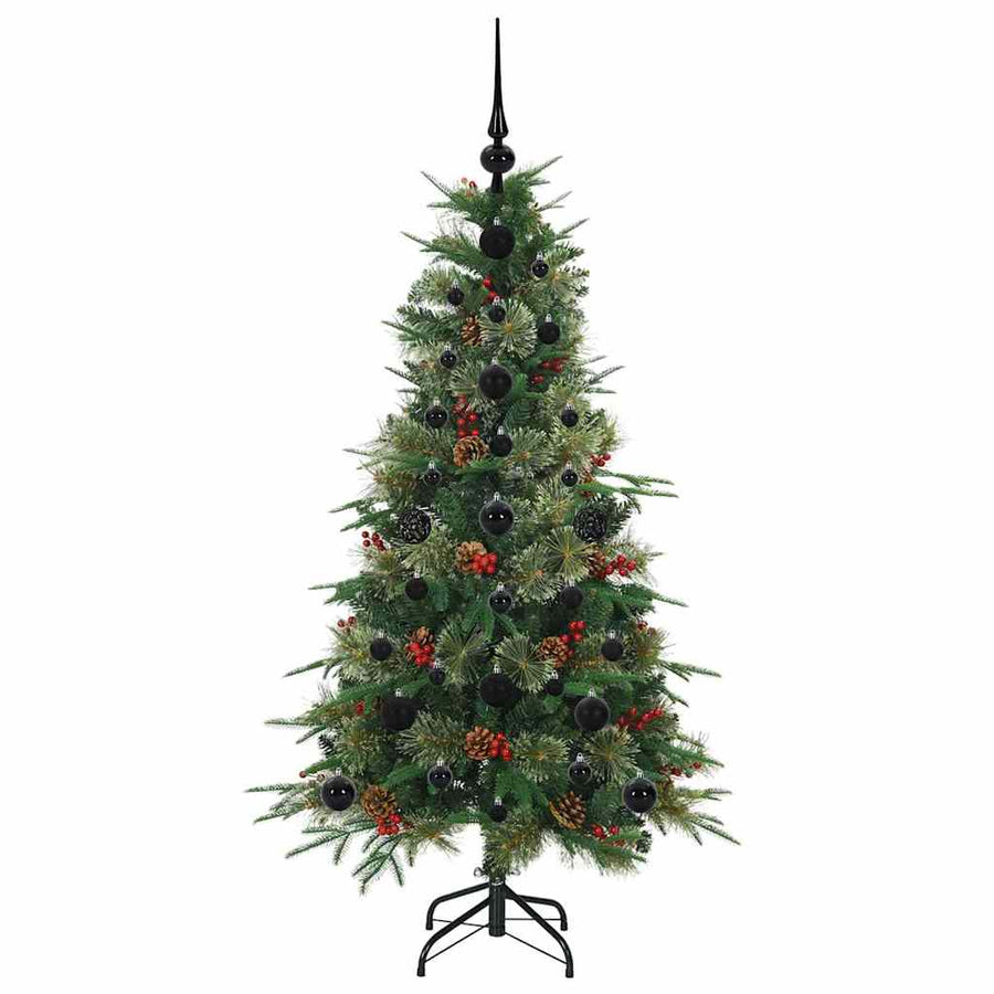 Kunstmatige Inklapbare Kerstboom Groen 120 cm PE en PVC