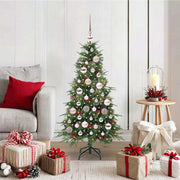 Kerstboom kunst 120 cm groen PE PVC inklapbaar