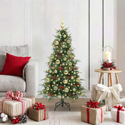 Kerstboom inklapbaar groen 120 cm PE PVC