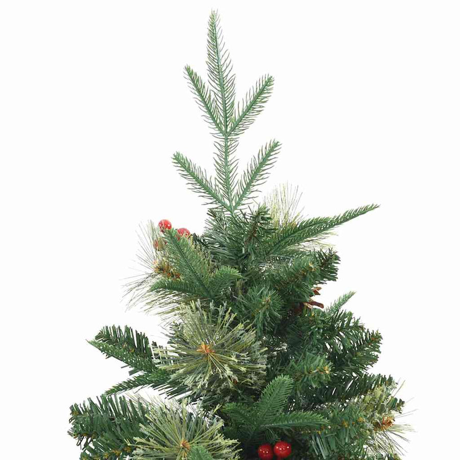 Kunstmatige Inklapbare Kerstboom Groen 120 cm PE en PVC