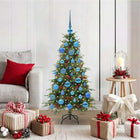 Kunstkerstboom 120 cm groen PE PVC inklapbaar