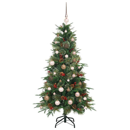 Kunstmatige Inklapbare Kerstboom Groen 150 cm PE en PVC