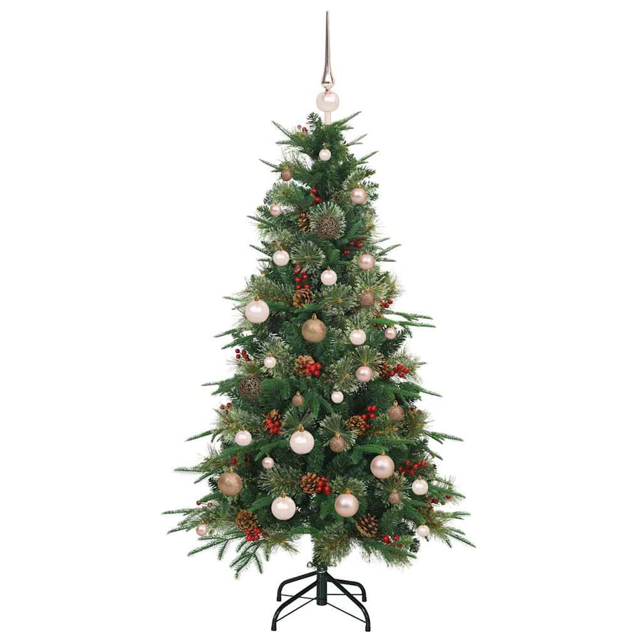 Kunstmatige Inklapbare Kerstboom Groen 150 cm PE en PVC