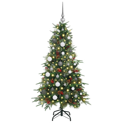 Kunstmatige Inklapbare Kerstboom Groen 150 cm PE en PVC