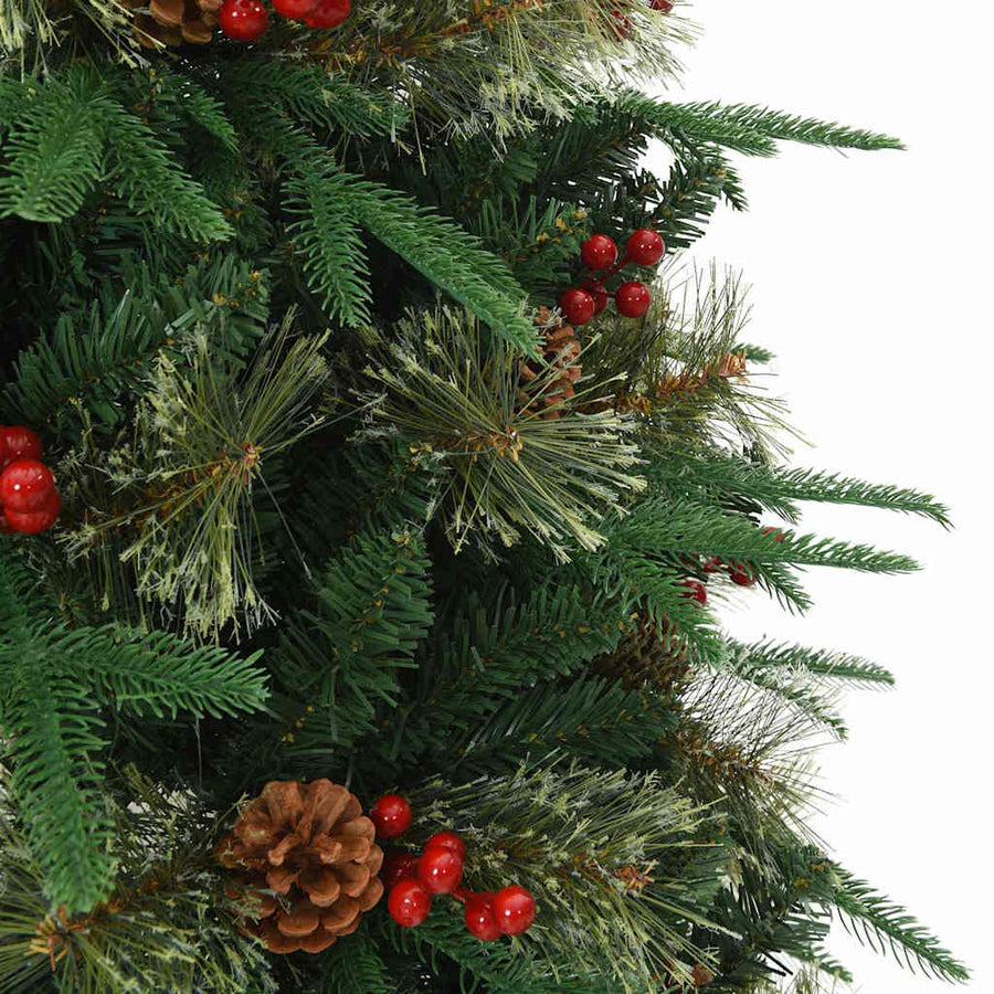 Kunstmatige Inklapbare Kerstboom Groen 150 cm PE en PVC