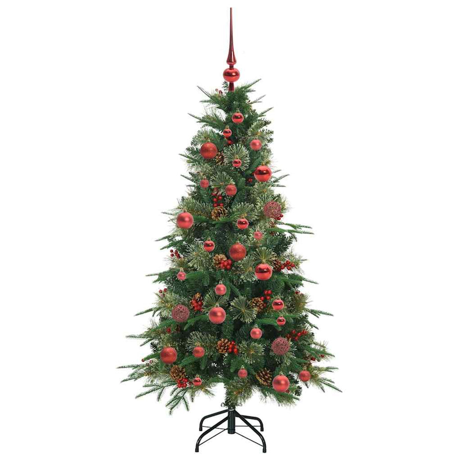 Kunstmatige Inklapbare Kerstboom Groen 150 cm PE en PVC