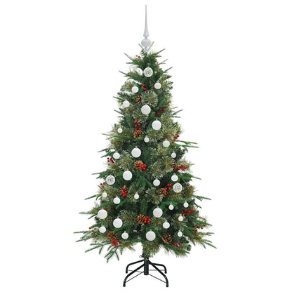 Kunstmatige Inklapbare Kerstboom Groen 150 cm PE en PVC