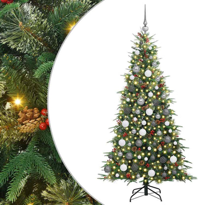 Kunstmatige Inklapbare Kerstboom Groen 180 cm PE en PVC