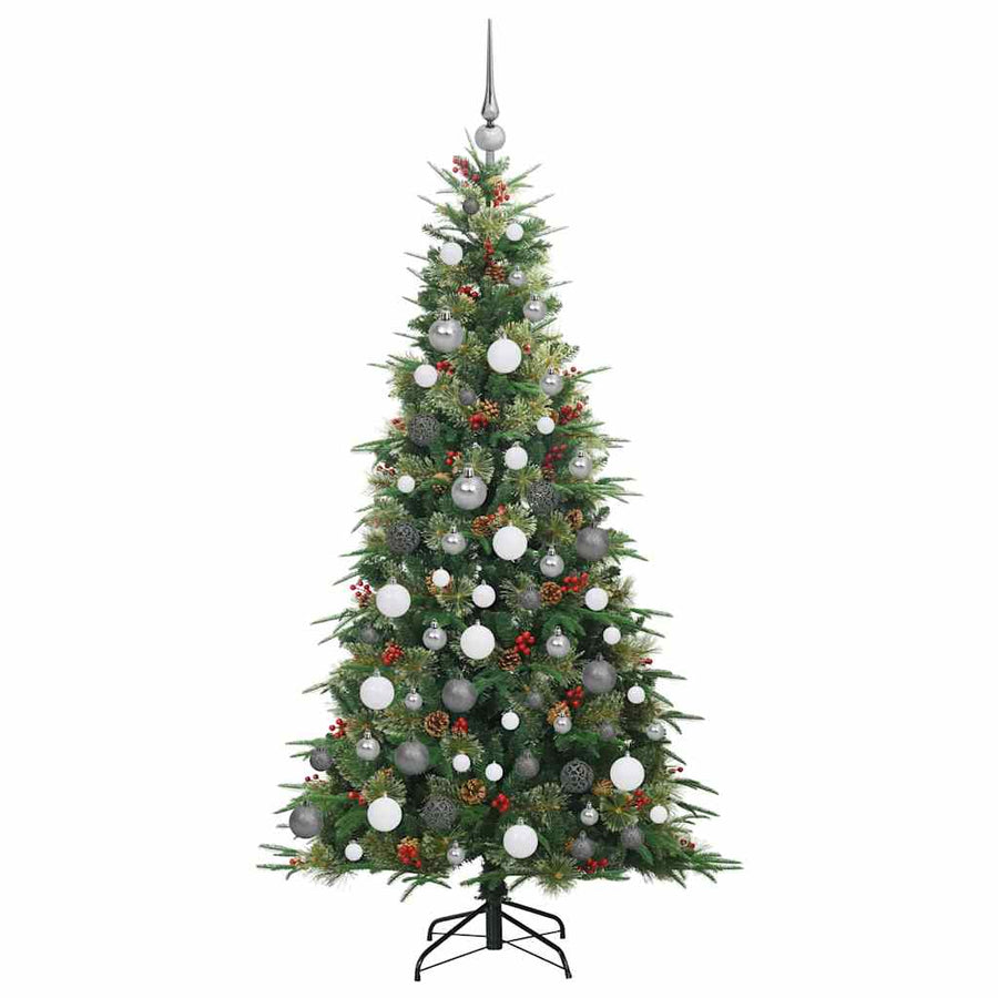 Kunstmatige Inklapbare Kerstboom Groen 180 cm PE en PVC