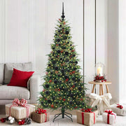 Kunstkerstboom 180 cm groen PE PVC inklapbaar