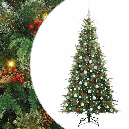 Kunstmatige Inklapbare Kerstboom Groen 180 cm PE en PVC