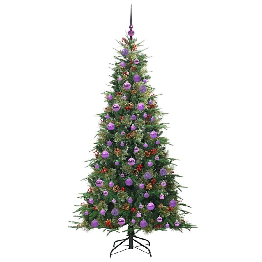 Kunstmatige Inklapbare Kerstboom Groen 180 cm PE en PVC
