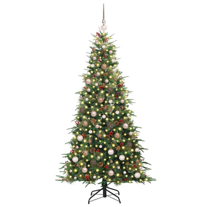 Kunstmatige Inklapbare Kerstboom Groen 210 cm PE en PVC